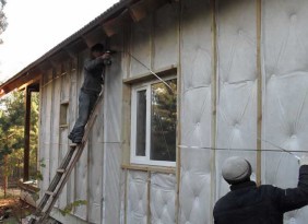 Баня из профилированного бруса 6х6