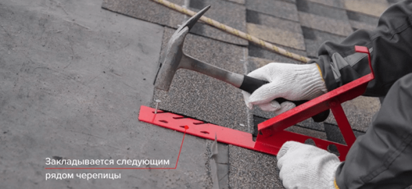 Покрытие крыши мягкой кровлей